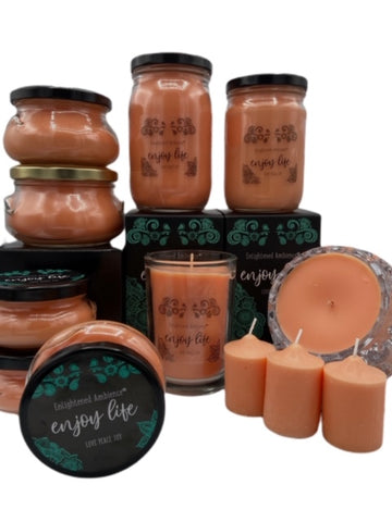 Jack O' Lantern Scented Candles