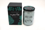 Going Coastal Scented Candles in Sea Foam Green