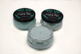 Going Coastal Scented Candles in Sea Foam Green