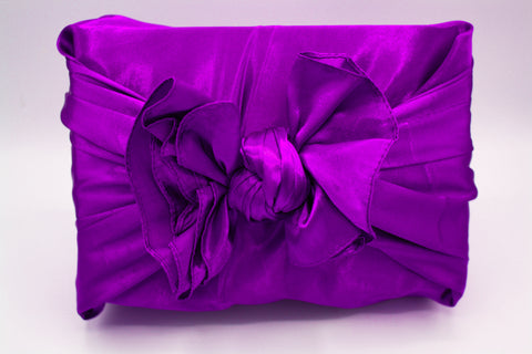 Purple Gift Wrapping Scarfs